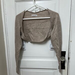 White + Warren Cashmere Shrug- new in original packaging- never worn